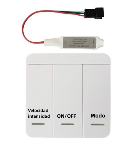 Panel Táctil Controlador Tira Led Secuencial 24v Inalambrico