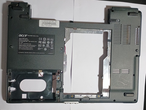 Base Inferior Carcaça Notebook Acer Aspire 3050