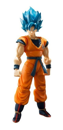 Figura Dbs Son Goku Super Saiyan God Blue Anime Shf