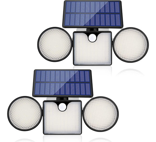 Ucgg Luces Solares De Pared Para Exteriores, 260 Lm, 204 Luc