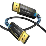 Cable Displayport 1.4 De Fibra Óptica Dghumen 8k, 30 Pies, C