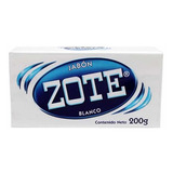 Caja Jabón Zote Blanco 50 Piezas De 200g C/u