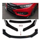 Lip Aleron Spoiler Delantero 3 Piezas Negro Piano Mazda Mx-5