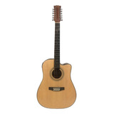 Guitarra Electroacustica Mc Cartney 12 Cuerdas X-12-nt Msi