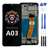 Pantalla Touch Lcd Con Marco Para Samsung A03 Sm-a035f