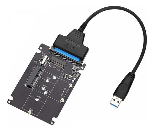 Adaptador Disco Ssd M.2 Ngff A Sata Con Cable Sata Usb