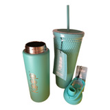 Set De Termicos Mug Tumbler - Botella Insulada Keep 