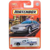 Miniatura Matchbox Chevy Caprice Classic Police 1:64 - Metal