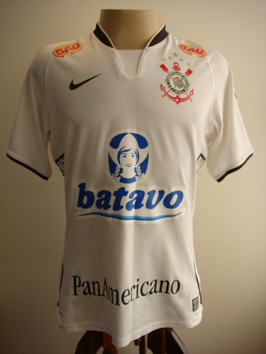 Camisa Futebol Corinthians Sp Usada (2009) Jogo 2677