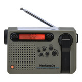 Set De Radio, Linterna Manual De Emergencia, Radio Solar Par