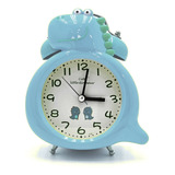 Reloj Despertador Con Campanilla Dinosaurio Infantil Kawaii 