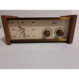 Audio Vintage Equipo Reloj Electronico Radio Con Despertador