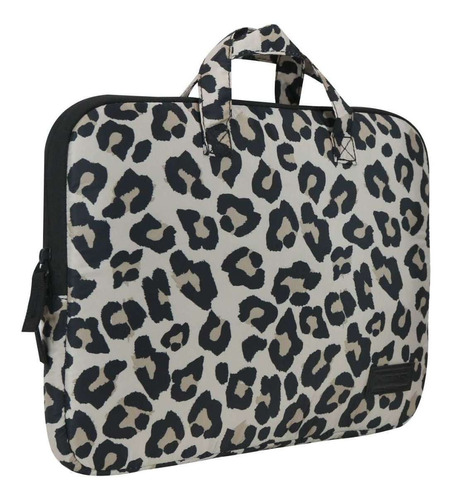 Funda Laptop Bit 14  Animal Print Beige Head