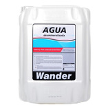 Agua Desmineralizada  Wander Balde X 20 Lts