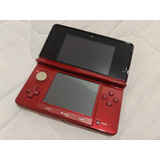 Old Nintendo 3ds Rojo Japonés Completo