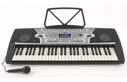 Organo Teclado Musical Mk2061 54 Teclas Negro