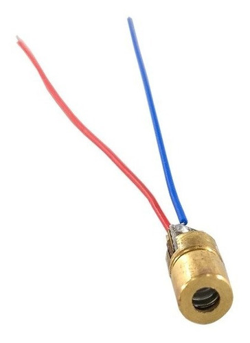 Laser 650nm 3v Rojo 6mm