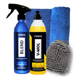 V-mol Shampoo 500ml Vonixx Blend Spray Pano Luva Microfibra
