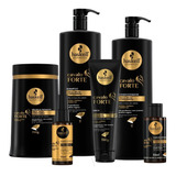 Kit Haskell Cavalo Forte Shampoo Cond Masc 1 Litro Completo 