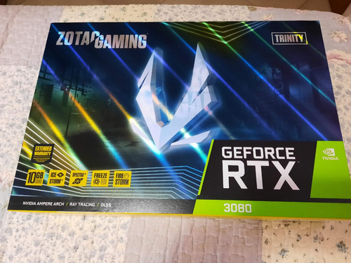 Placa De Vídeo Nvidia Zotac Gaming Geforce Rtx 3080 10gb