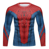 Playera Compresión Gym The Amazing Spiderman