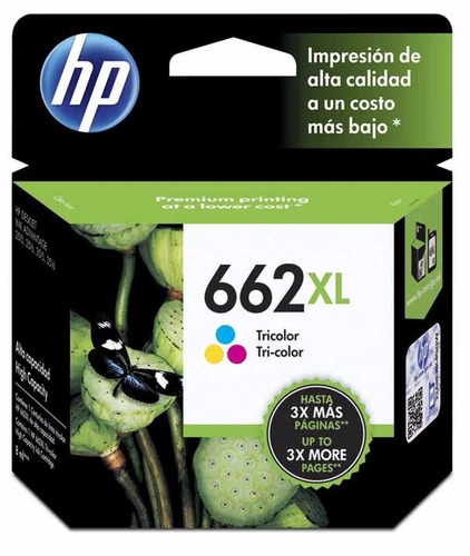 Cartucho Original De Tinta Color Hp 662xl Advantage