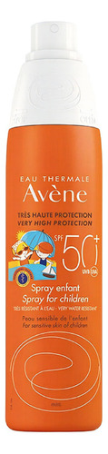 Protetor Solar Infantil Avène Fps 50 Spray Com 200ml