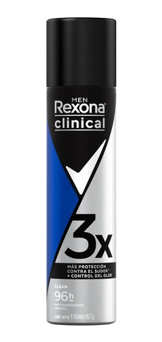 Desodorante Personal Men Clinical Rexona Clean (7111)