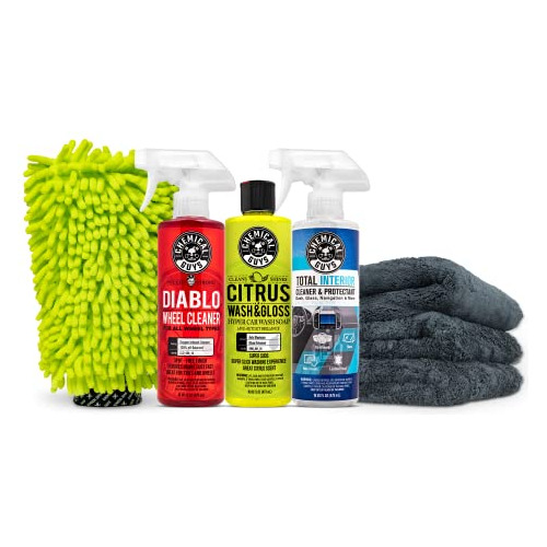 Hol357 Kit De Inicio De Lavado De Autos Clean & Shi...