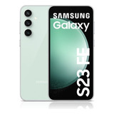 Samsung Galaxy S23 Fe 256gb+8gb Nacional, 100% Nuevo Y Sellado, Libre De Fábrica, Con Garantía, Color Verde Menta