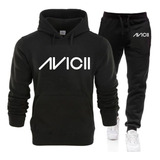 Sudadera Avicii Dj Musica Buzo Capota Jogger