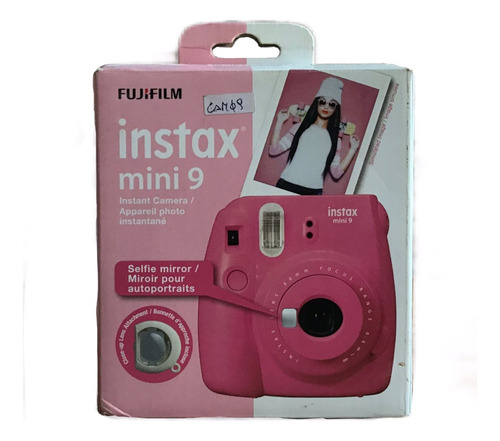 Cámara Instax Mini 9 Fujifilm Color Rosa