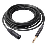 Cable De Audio Trs Balanced Macho A Cable Shell Xlr