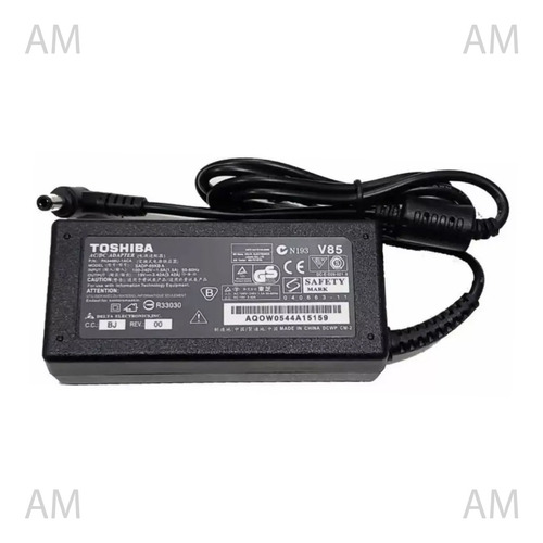 Fuente Cargador Notebook Toshiba 19v 3.42a 65w Martinez