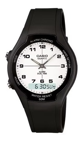 Reloj Casio Hombre  Aw-90h Garantía Oficial