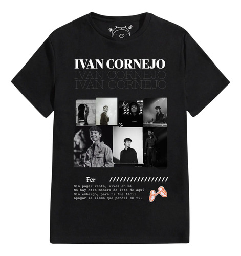 Playera Ivan Cornejo T-shirt 6 Unisex Aesthetic