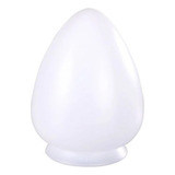Luminária De Plástico Branca Tipo Pera - Luconi Cor Sem-informacao
