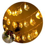 Decoraciones Navideñas Guirnalda Luces Arbol Luna Led 5m