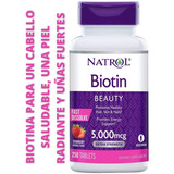 Natrol Biotina 5000 Mcg 250 Tabletas Extra Strength