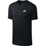 Negro - S - Ar4997-013 - Camiseta Hombre Nike Nsw Club Tee