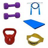Set De Entrenamiento Funcional N°5 Fitness Gym Kit Para Casa