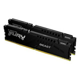 Kit De Memoria Kingston Fury Beast 64gb Ddr5 6000mt/s Cl36 P