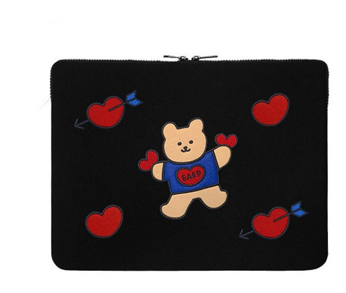 Bolsa De Computadora Love Bear Para Mac Lenovo Huawei