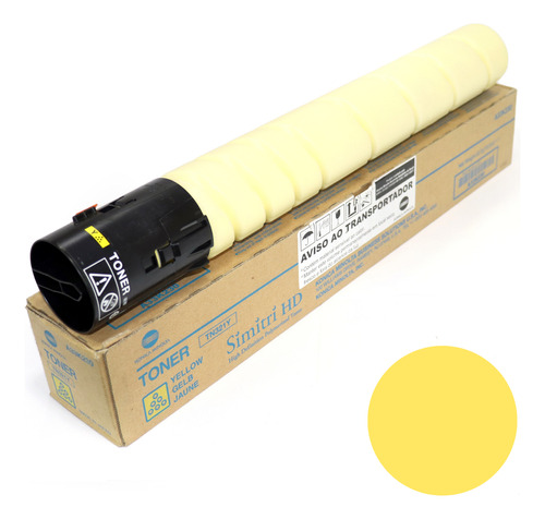 Toner Original Konica Amarelo Tn321 C224 C284 C364 A33k330