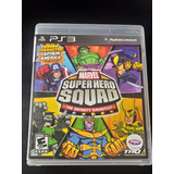 Marvel Super Hero Squad Ps3 Sem Manual Usado Playstation