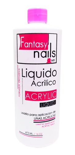 Liquido Acrilico 16 Oz , Uñas Acrilicas , Fantasy Nails