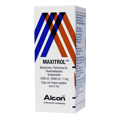 Maxitrol Suspension Frasco Gotero C\u002F5 Ml - Alcon laboratorios, s.a. de c.v. | Envío gratis
