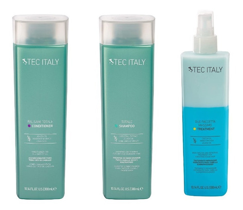 Shampoo Totale Due Faccetta Balsami Totale Tec Italy