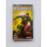 Metal Gear Acid 2 Para Playstation Portable Psp