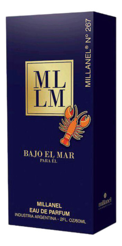 Perfume Millanel Bajo El Mar Masculino N267 60ml  